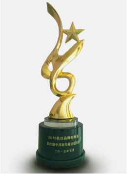 中國(guó)財(cái)經(jīng)峰會(huì)“2015最佳品牌形象獎(jiǎng)” 